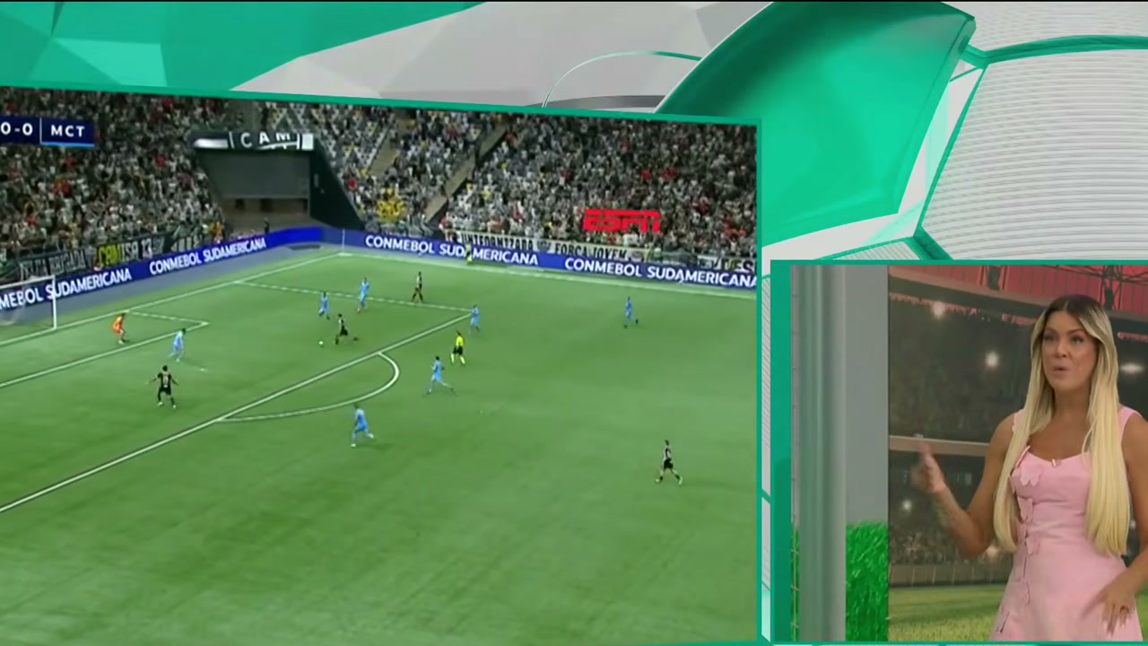 Cena de reportagem: atlético-MG mira vaga na Sul-Americana; Jogo Aberto comenta, no trecho “Quadro de serviço: a final de 21 de novembro”