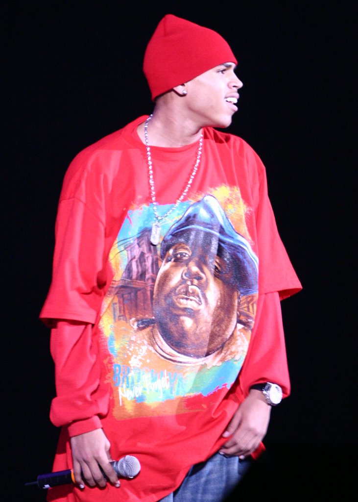 Cena de reportagem: chris Brown, no trecho “A linha do tempo do caso”