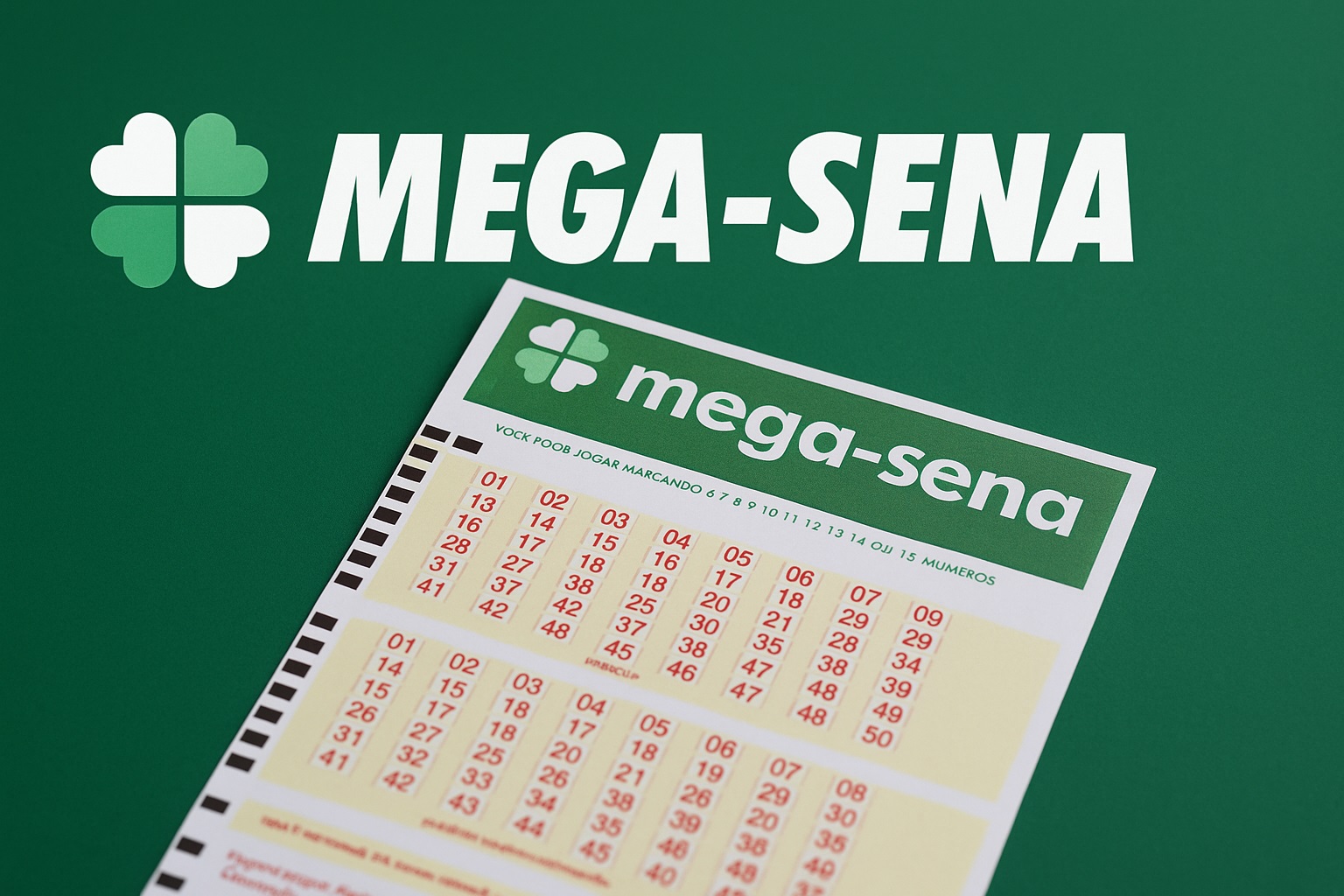 Cena de reportagem: mega-Sena 2956 tem sorteio hoje (06/01) e retoma calendário após a Mega da Virad, no trecho “Não é concurso especial”