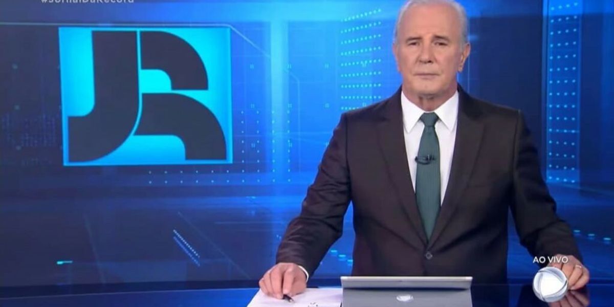 Cena de reportagem: celso Freitas se manifesta após deixar a Record, no trecho “Por que Celso Freitas decidiu se aposentar”