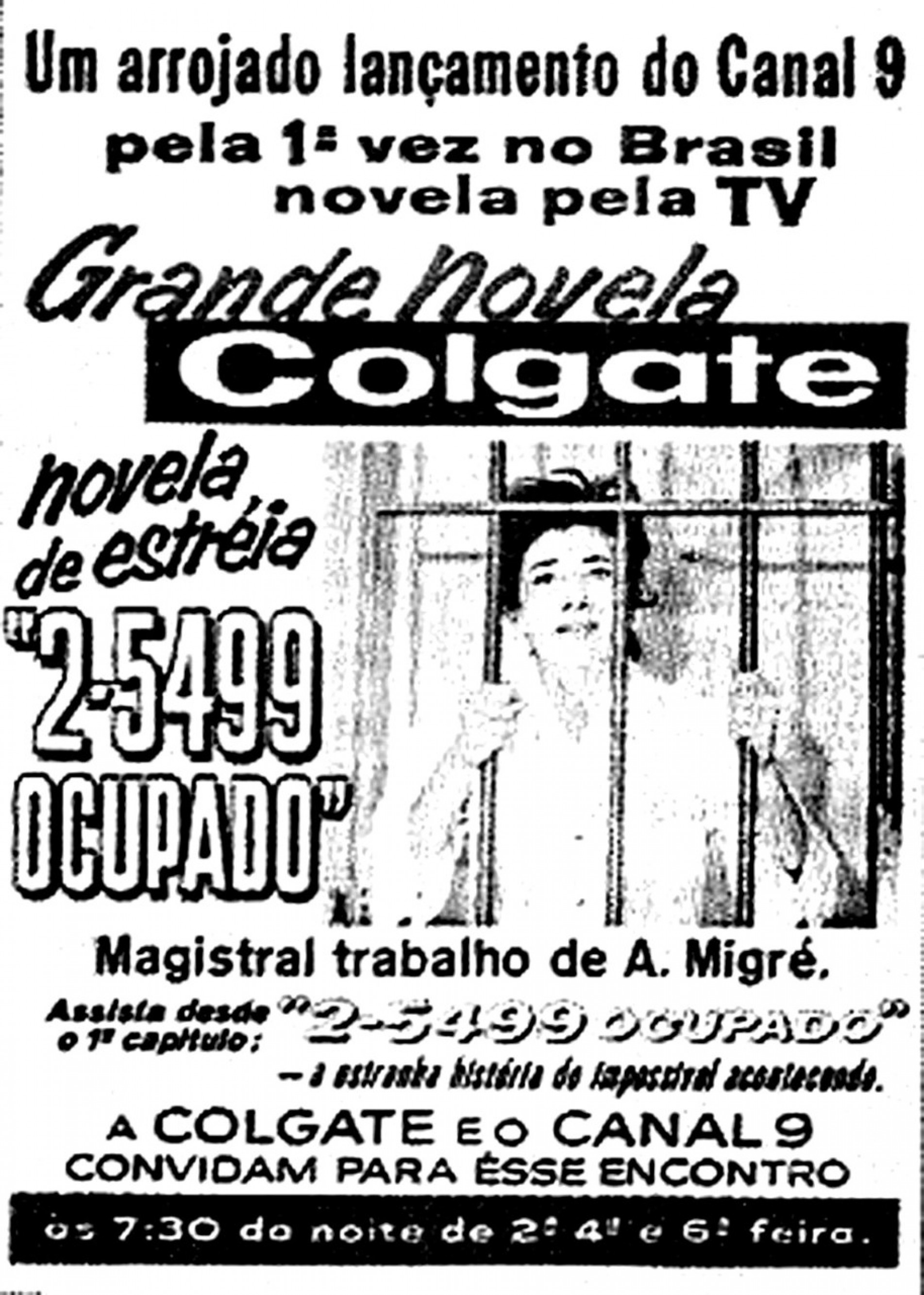 Cena de reportagem: rEVISTA AMIGA E NOVELAS: 73 ANOS DE TELENOVELAS, no trecho “Quem estava no elenco”