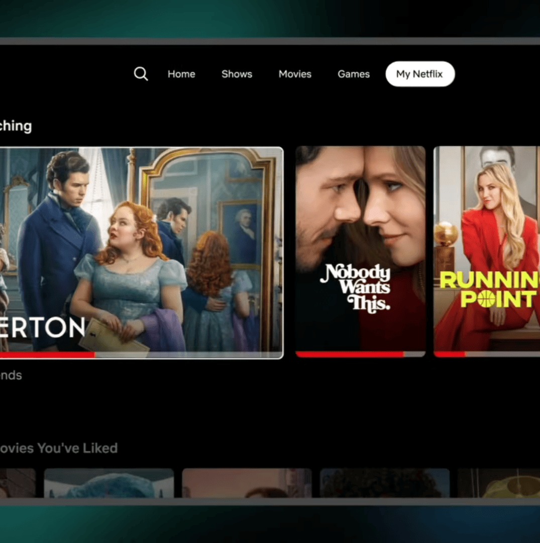 Cena de reportagem: netflix says people like its new TV interface. The Verge, no trecho “Outras estreias de comédia e documentário na Netflix”