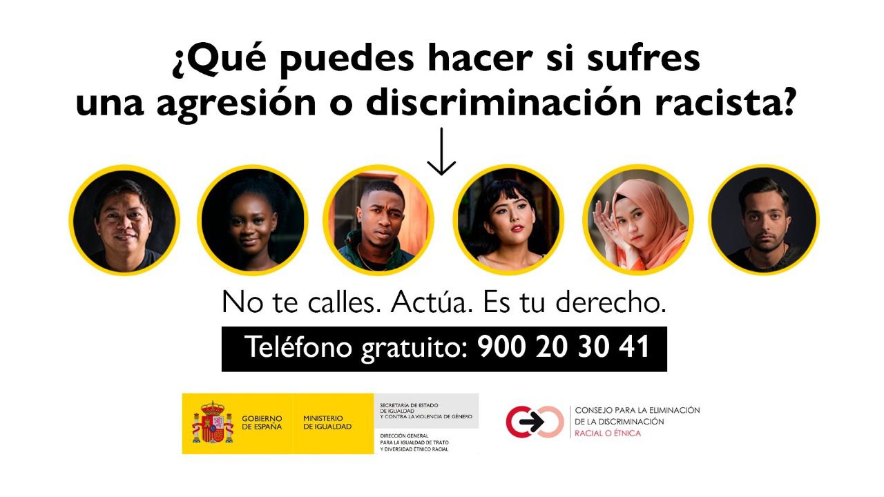 Cena de reportagem: yo no soy racista, pero...': La campaña de Igualdad que remueve conciencias Hora, no trecho “As três frentes de pesquisa”