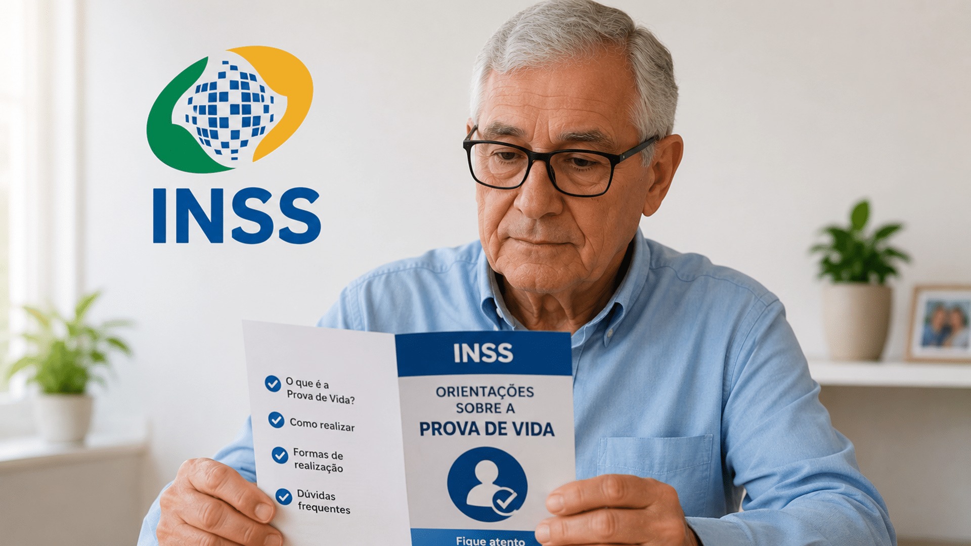 Cena de reportagem: iNSS alerta sobre prova de vida em 2026 Seu Crédito Digital, no trecho “Como fazer a prova de vida”