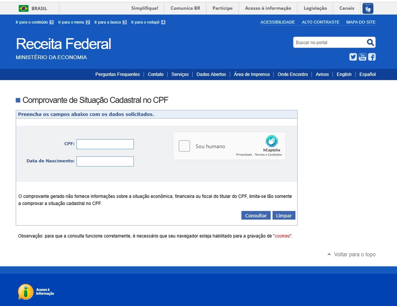 Cena de reportagem: cPF na Receita Federal: aprenda a consultar sua situação, dados e  pendências fiscais (e evite golpes!), no trecho “Como regularizar um CPF pendente”