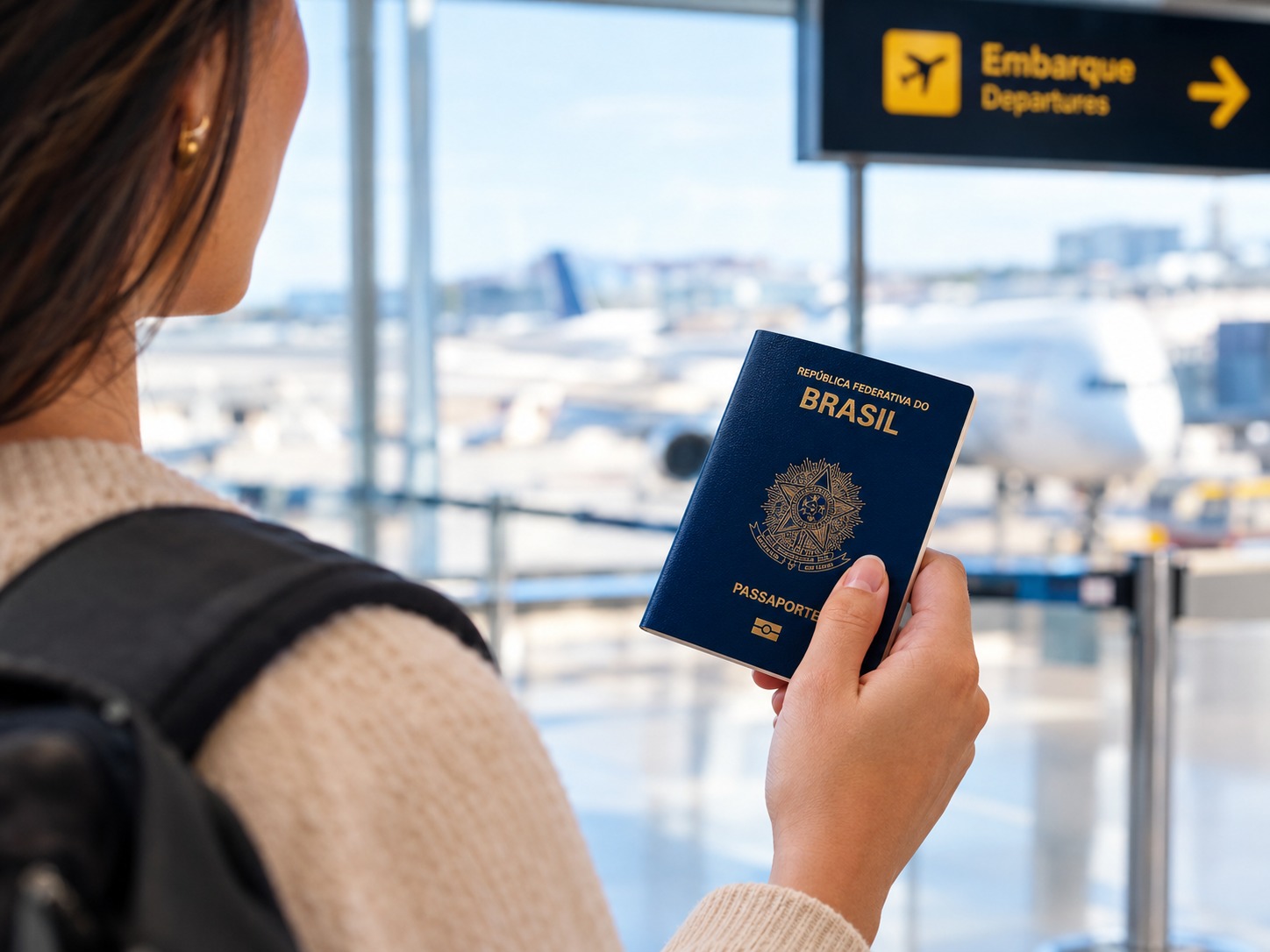 Cena de reportagem: posso viajar com passaporte perto de vencer? Veja as regras, no trecho “Quanto custa”