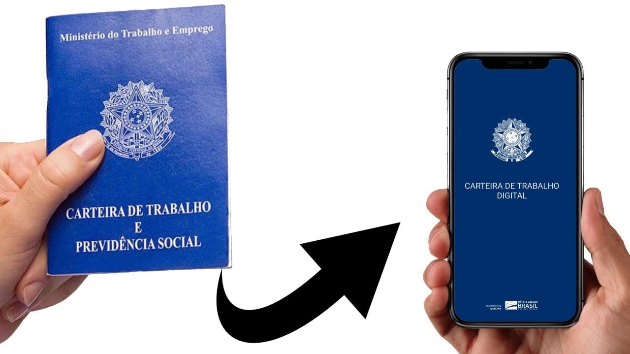 Cena de reportagem: saiba dicas para emitir carteira de trabalho rapidamente!, no trecho “Como emitir pelo aplicativo”