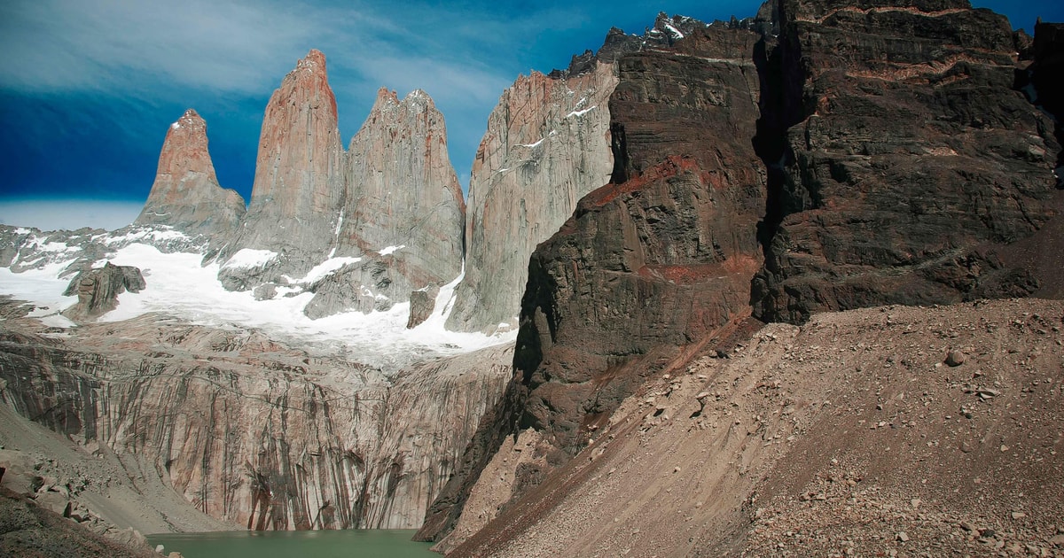 Cena de reportagem: torres del Paine: W Trekking - 2026 (Verified Reviews), no trecho “Circuito O: o maciço inteiro”