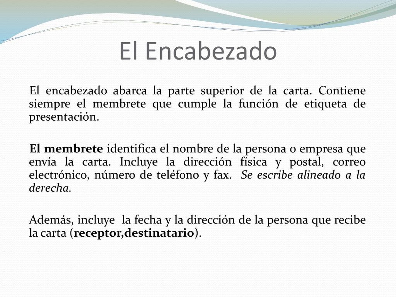 Cena de reportagem: pPT - Las partes de la carta y sus formatos PowerPoint Presentation, free downlo, no trecho “Enquanto isso, planeje o resto”