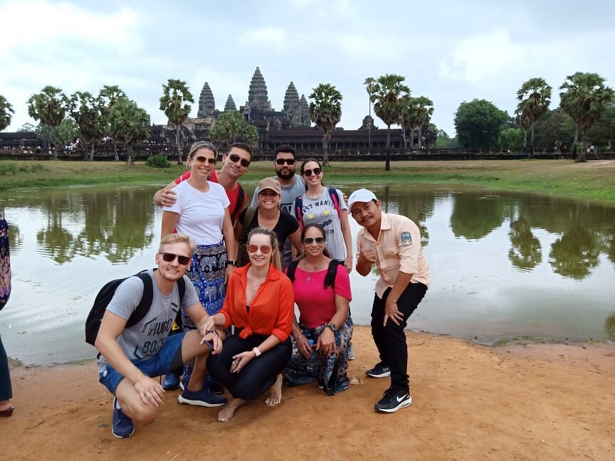 Cena de reportagem: vAMOS CAMBOJA TURISMO - All You SHOULD Know Before You Go (w/ 2026 Reviews), no trecho “Os reservatórios e canais que ainda existem”