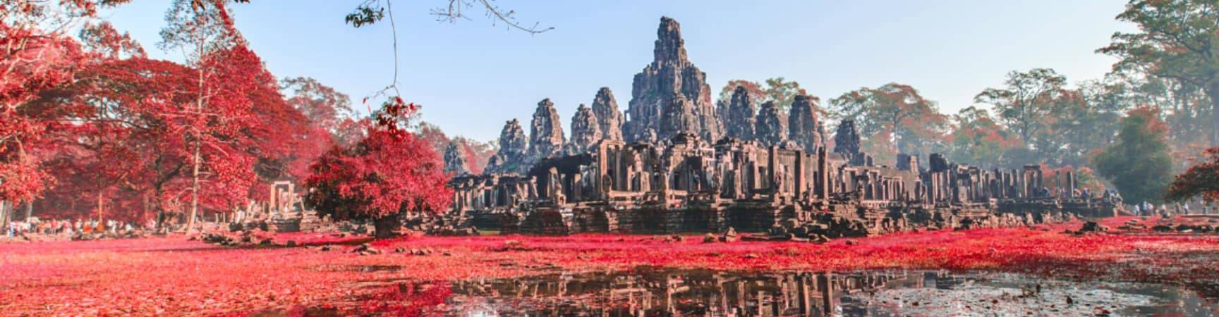 Cena de reportagem: travel Packages Cambodia Extension Kangaroo Tours, no trecho “Quem ainda mora dentro do parque”