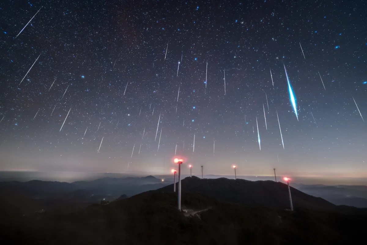 Cena de reportagem: zWO Astronomy Photographer of the Year 2026 shortlist, no trecho “Para que serve estudar meteoros”