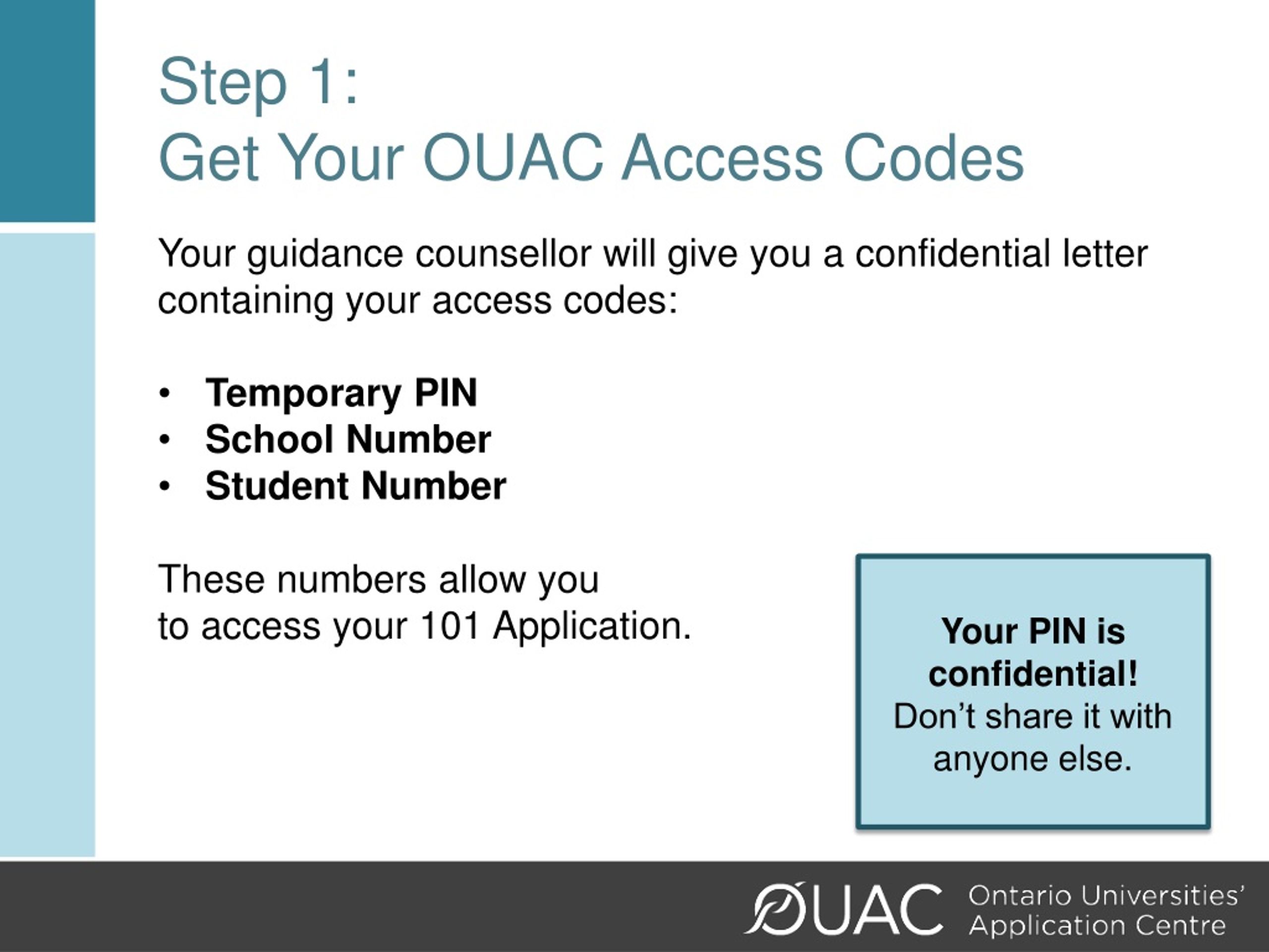 Cena de reportagem: pPT - Applying Online to Ontario’s Universities PowerPoint Presentation - ID:487, no trecho “Estar no cadastro não é o mesmo que estar aberta à visita”